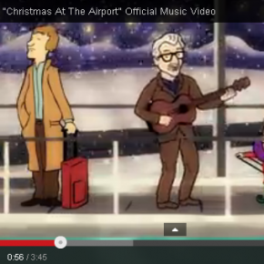 Esquire premieres new official video for Nick Lowe's "Christmas at the Airport"